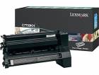 Lexmark C7700KH didesnės talpos kasetė juoda (originali)