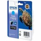 Epson T1572 kasetė žydra (originali)