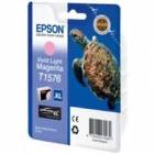 Epson T1576 kasetė šviesiai purpurinė (originalas)