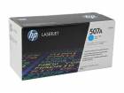 HP CE401C (HP507A) kasetė žydra (originali)