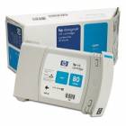 HP C4846A (HP80) didesnės talpos kasetė žydra (originali)
