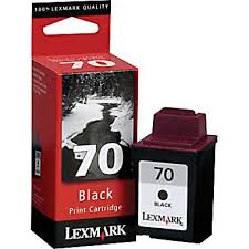 Lexmark 12A1970 (Nr. 70) kasetė juoda (originali)